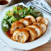 レンジで簡単♪ジューシー【BBQチキンロール】#お弁当 #時短