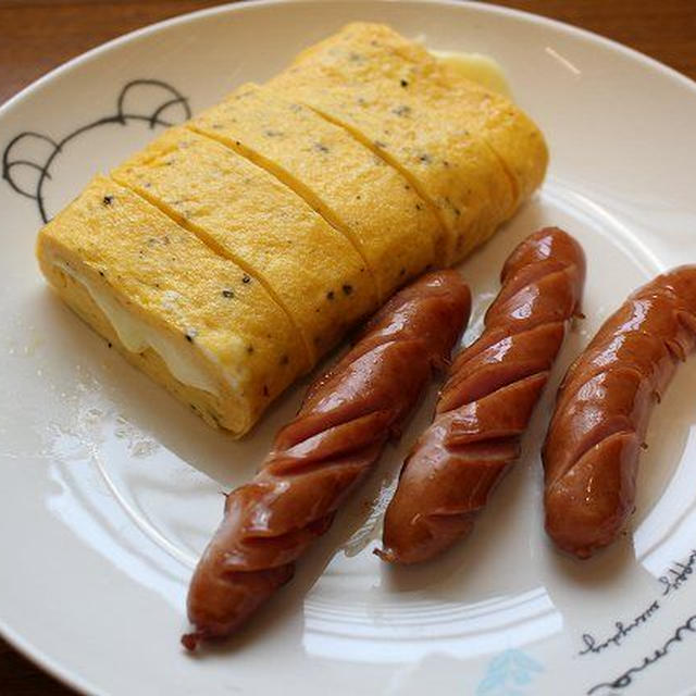 息子のあさごはん