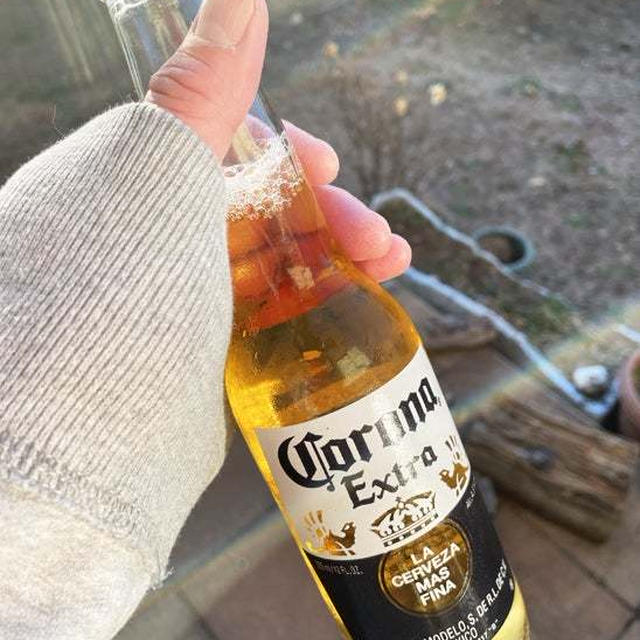 元旦BEER 2023 〜朝風呂上がりに庭でビールを〜