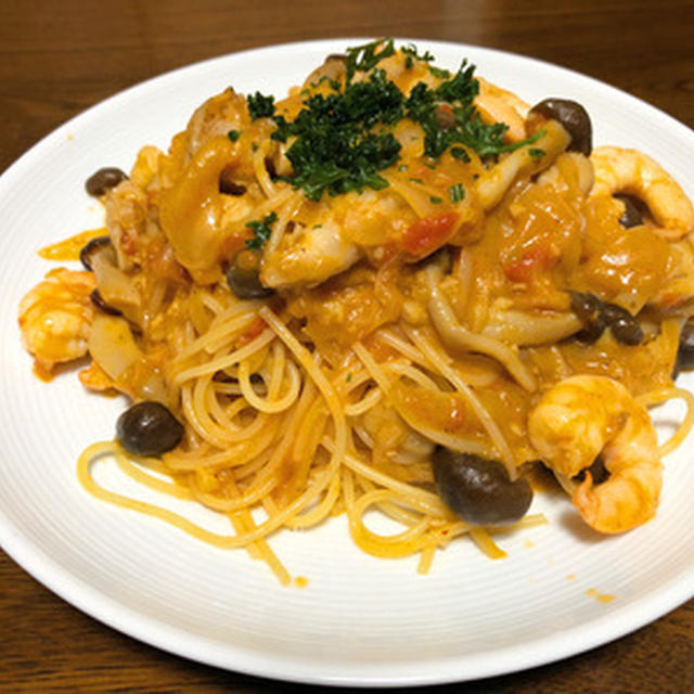 久しぶりのスパゲティ