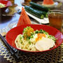 蕎麦かうどんかはたまた昼寝か。～冷やし温玉おろしうどん～
