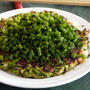 麩んわり簡単お好み焼き。　と、アボカドのごまナンプラー。の晩ご飯。