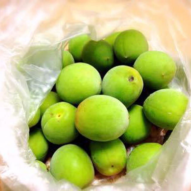 青梅の甘煮