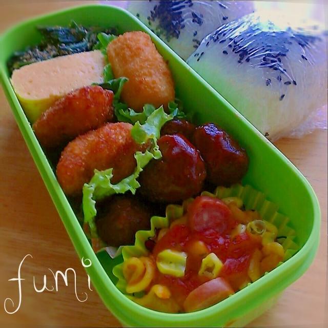 お弁当(^^;)