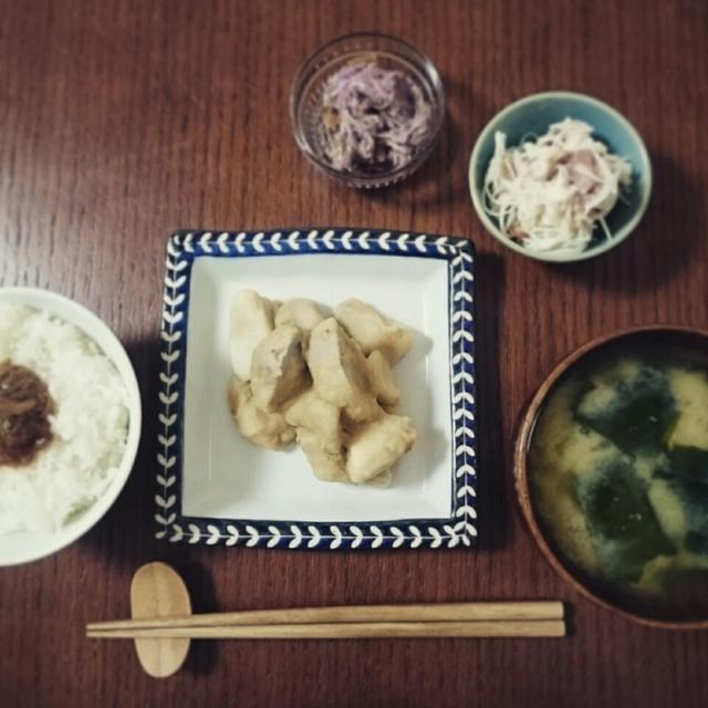 【うちごはん】いい日本食の日♪和食を食べよう"里芋の味噌煮っころがし"