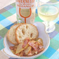 白ワインのお供に！簡単イタリアンおつまみ〜セロリとベーコンのオレガノ風味。 by akkiさん