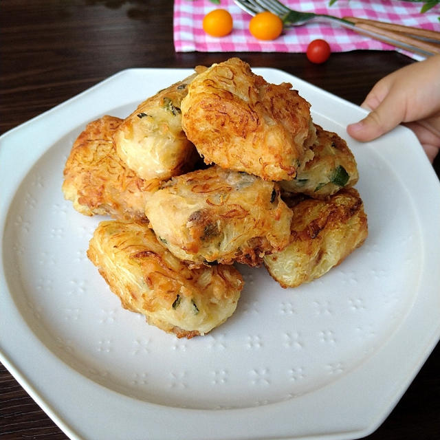 そうめん南瓜でヘルシーに☆コロコロ可愛いおかずドーナツ〜おつまみにもおやつにも最高〜