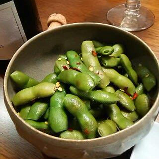 あごだし醤油で丹波茶豆をご馳走にする(モニター)