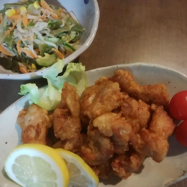 鶏の唐揚げ＆とり天【サクッとジューシー】