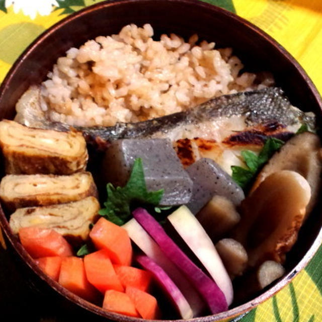 1周年! 鱈の味噌塩麹漬け弁当
