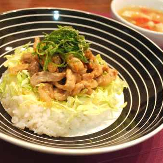 しょうが焼き丼