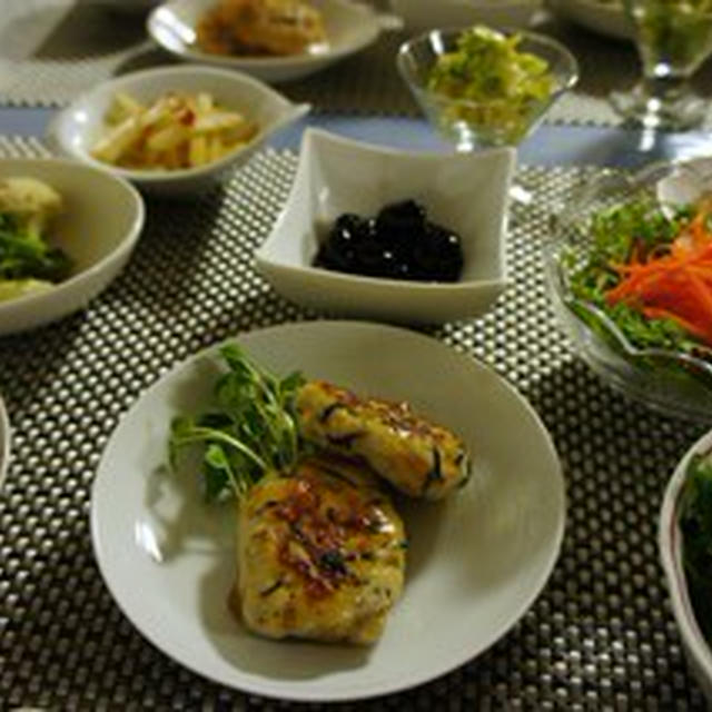 野菜三昧の夕食