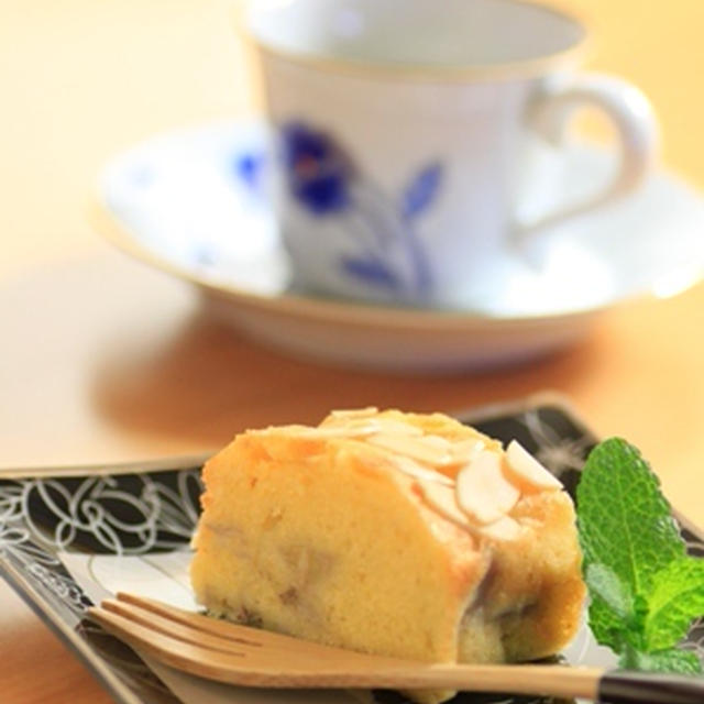 米粉でバナナケーキ