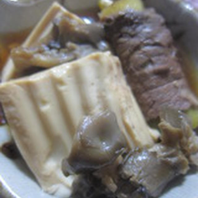 「肉豆腐」