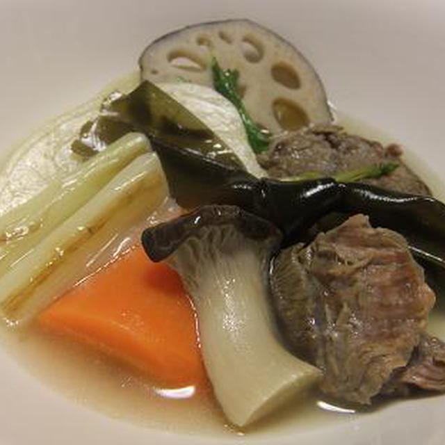 牛すね肉の和風ポトフ