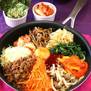 韓国風ビビンバ☆フライパンでおこげがおいしい～！！