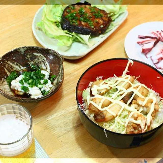 鱈揚丼