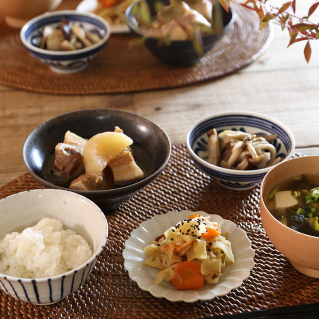 【レシピ：塩豚と大根の煮込みで晩ごはん】
