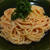たらこパスタとゴーヤ