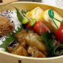 【お弁当】困ったときは巻いてしまえ.ᐟ.ᐟ.ᐟ.ᐟ.ᐟ茄子と大葉の肉巻き