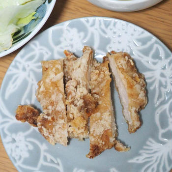ツルヤスーパーの山賊焼きで晩ご飯【節約ケチ子家のお気に入り】専業主婦なので外食は控えます？
