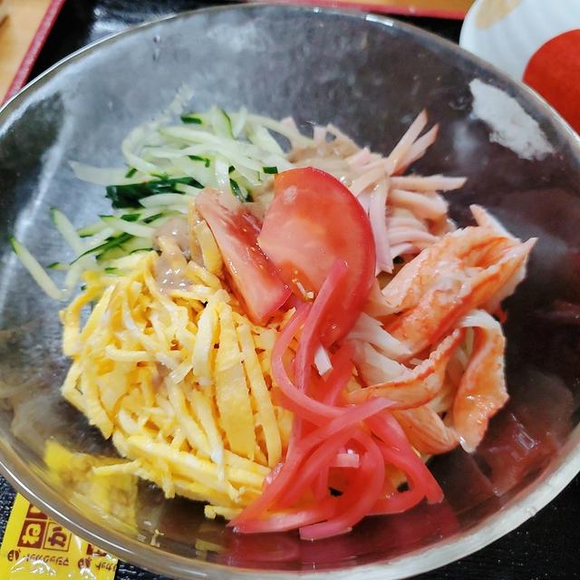 ”冷やし中華”の晩ごはん