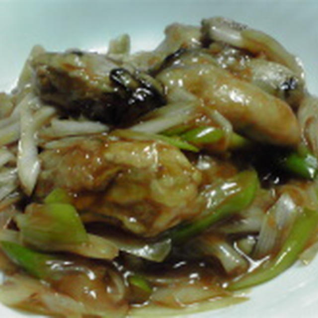 牡蠣のオイスターソース炒め入り焼きそば