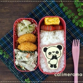 【娘のオベントウ】　チョコパのお弁当