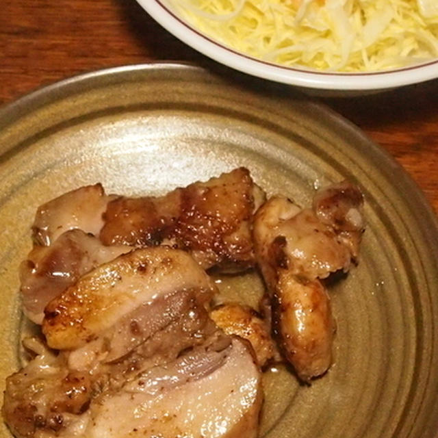 鶏もも肉の塩葱醤風味焼き