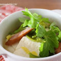 野菜がどっさり！温まる豆腐の洋風ｽｰﾌﾟの朝ごはんのレシピです by えつこさん