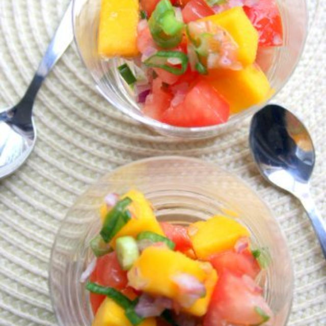 Mango Pico de Galloマンゴー入りサルサフレスカ