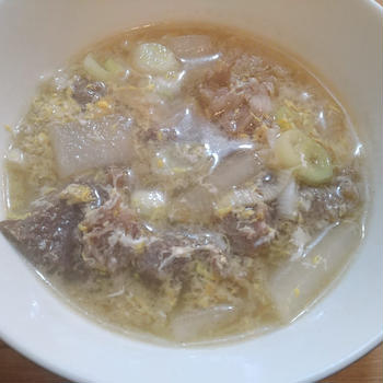 牛肉と大根のスープ～「賢い山村生活」の料理です♪