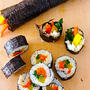 ★火を使わない、簡単で美味い「韓国のり巻き」간단김밥。