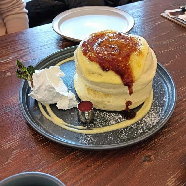 お友達とカフェへ