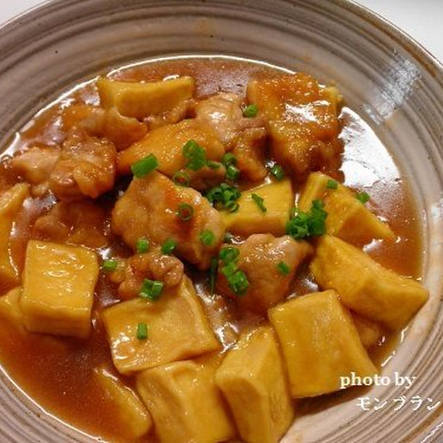 まるで生麩 高野豆腐と鶏肉の揚げ煮 レシピ By モンブランさん レシピブログ 料理ブログのレシピ満載