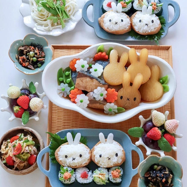 ミッフイー御膳～ブリ大根とお稲荷さん～