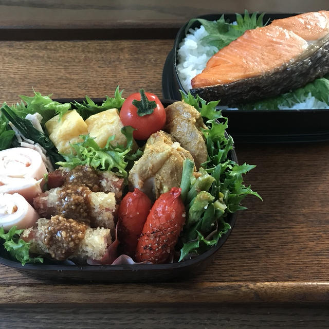 お弁当（鮭弁）