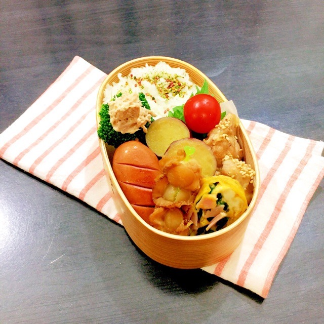 ウインナーのお弁当♪美和編