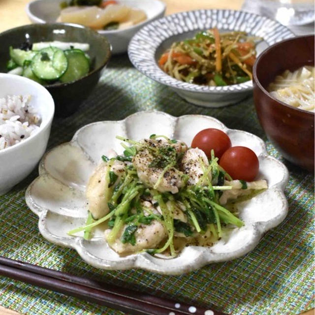 お一人様晩ごはん