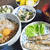 イカオクラ納豆どんぶり＆簡単ブルーベリーアイス
