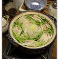 豚バラと白菜と大根の重ね味噌鍋