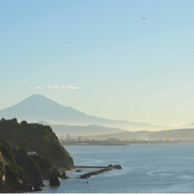 朝の富士山
