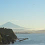 朝の富士山