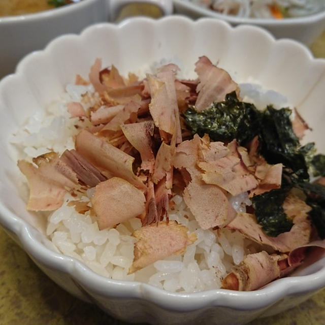 鰹節ごはん