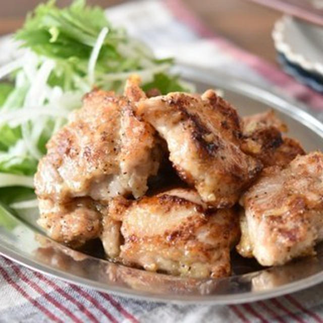 【下味冷凍さえあれば時間にゆとりがうまれる】鶏もも肉でペッパーチキン