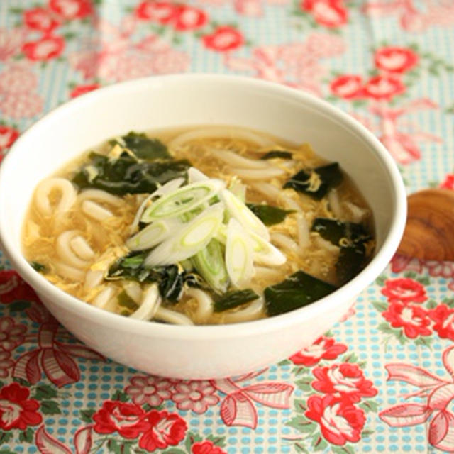 かき玉とろみうどん