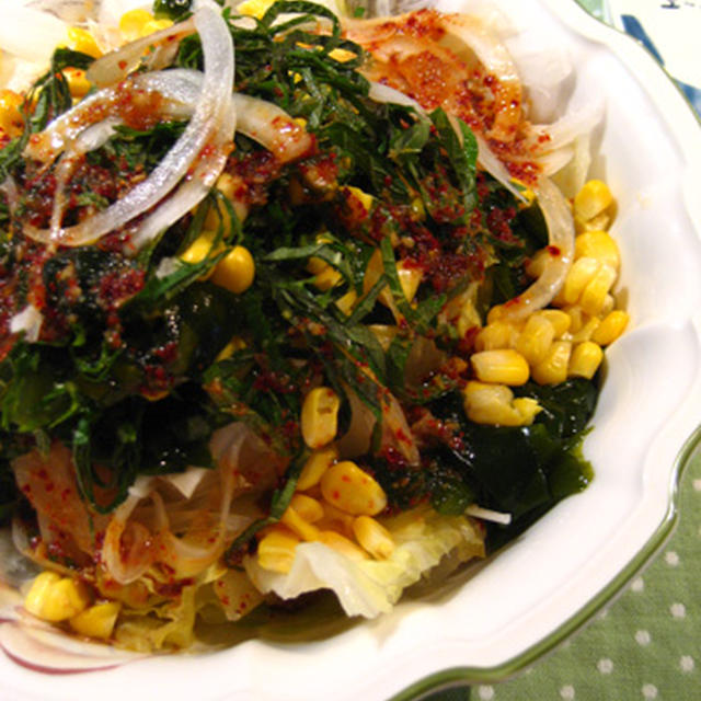 レタスと玉ねぎのセンチェ