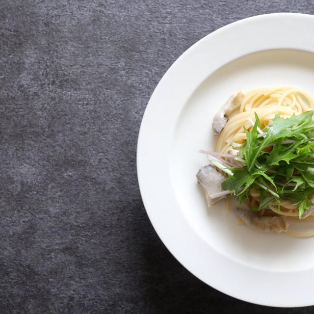 絶品 あわび茸と水菜の和風パスタ By Ryogoさん レシピブログ 料理ブログのレシピ満載