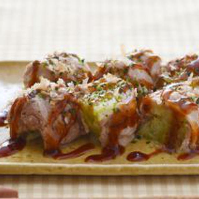 豚バラキャベツのお好み蒸し。（レンジで簡単）毎月10日ジュー！