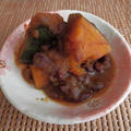 【レシピあり】冬至かぼちゃ★かぼちゃのいとこ煮★圧力鍋で小豆煮と平行して作りました